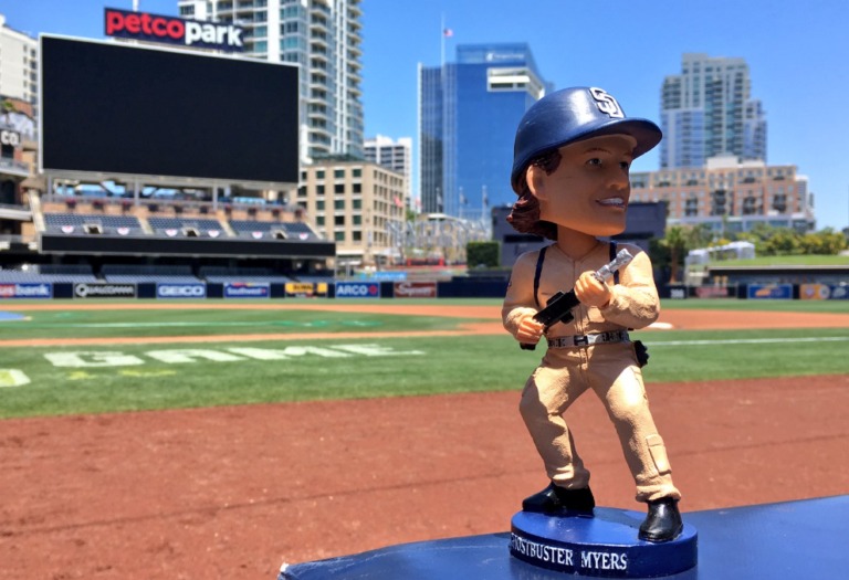 July 15, 2016 San Diego Padres – Wil Meyes Ghostbusters Bobblehead