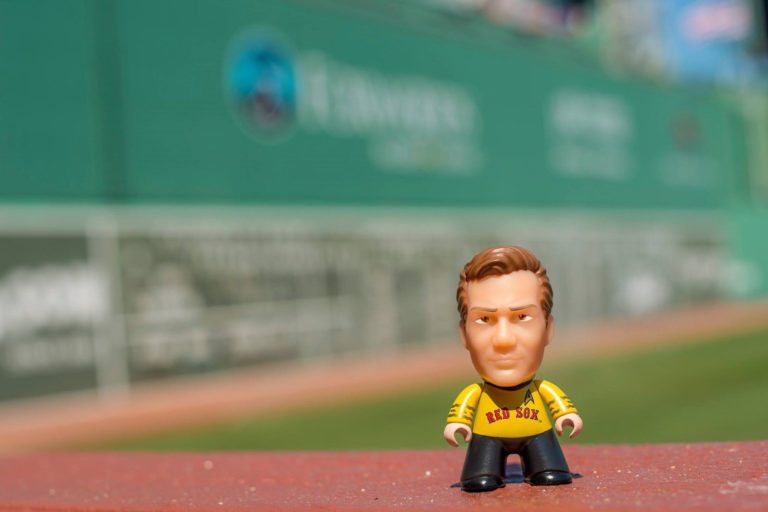 August 12, 2016 Boston Red Sox – Captain Kirk Red Sox figurine