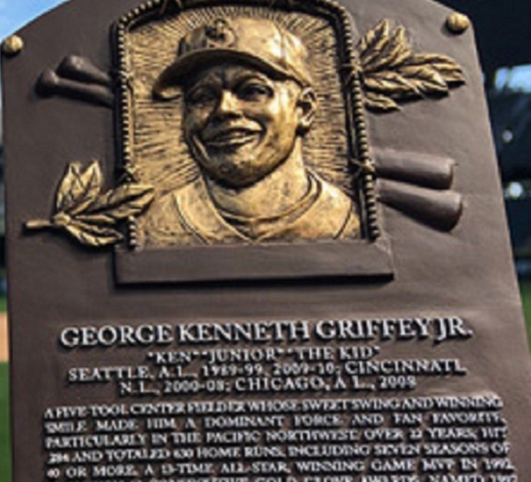 August 6, 2016 Seattle Mariners – Replica HOF Ken Griffey Jr Plaque