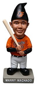 Baltimore Orioles Manny Machado Garden Gnome 7-9-2016