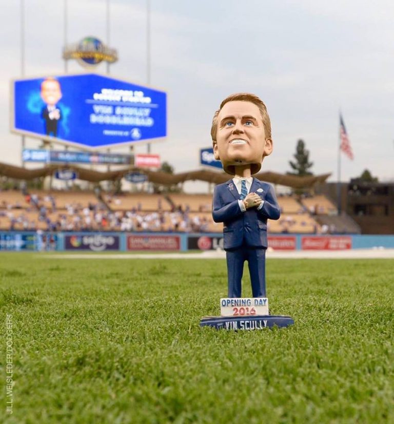 September 20, 2016 Los Angeles Dodgers – Vin Scully Bobblehead