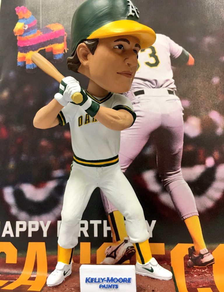 September 3, 2016 Oakland Athletics – Jose Canseco Bobblehead