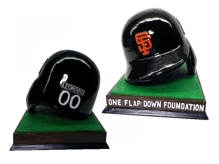 September 16, 2016 San Francisco Giants – Jeffrey Leonard Helmet