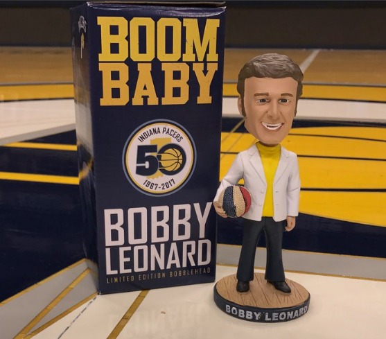 October 26, 2016 Indiana Pacers – Bobby Slick Leonard bobblehead