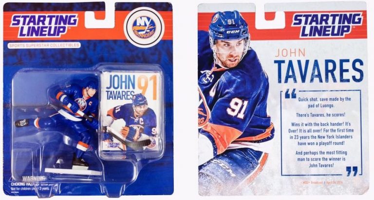 January 11, 2017 New York Islanders – John Tavares Stating Lineup