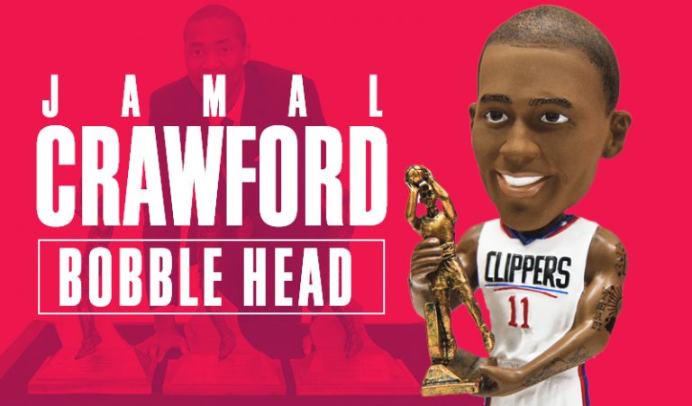 November 9, 2016 Los Angeles Clippers – Jamal Crawford Bobblehead