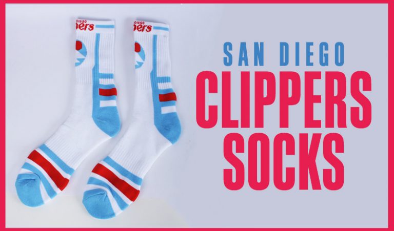 January 11, 2017 Los Angeles Clippers – San Diego Clippers Socks