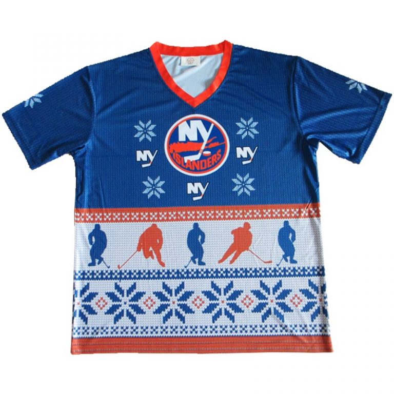 December 18, 2016 New York Islanders – Ugly Holiday T-Shirt
