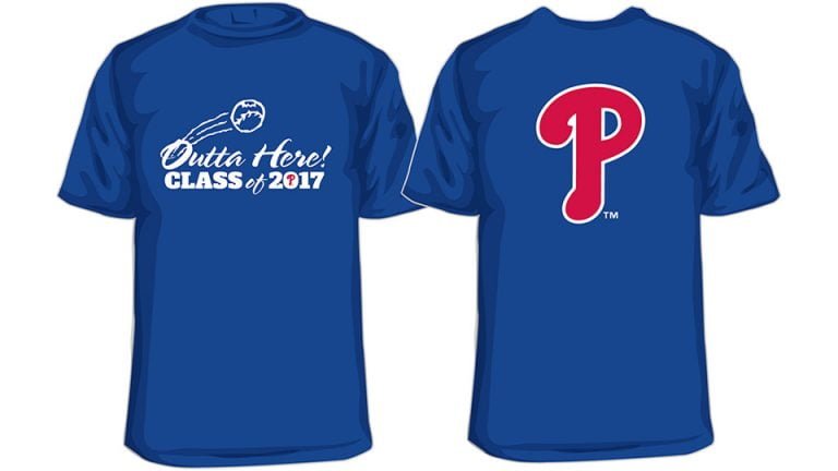 May 9, 2017 Philadelphia Phillies – Class of 2017 Shirt