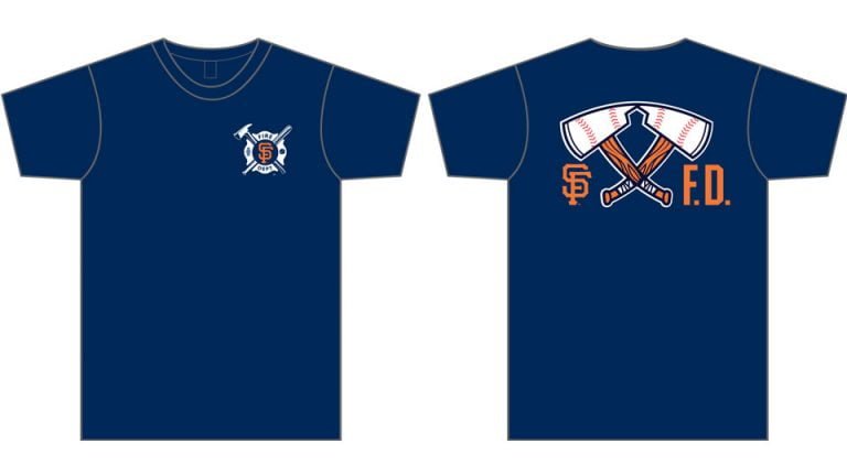 June 27, 2017 San Francisco Giants – Firefighter Shirt