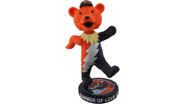 August 3, 2017 San Francisco Giants – Grateful Dead Bear Bobblehead