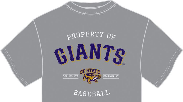 April 12, 2017 San Francisco Giants – San Francisco State University Shirt
