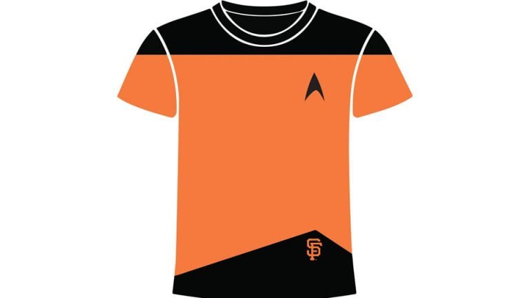 September 1, 2017 San Francisco Giants – Star Trek Shirt