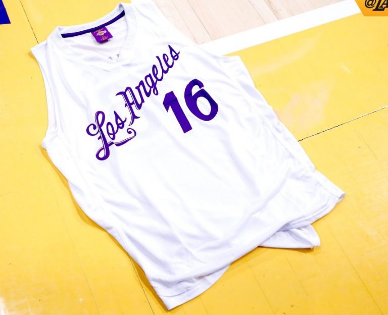 December 25, 2016 Los Angeles Lakers – Christmas Replica Jersey