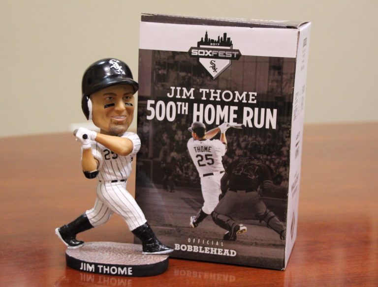 January 27-29, 2017 Chicago White Sox – Jim Thome bobblehead