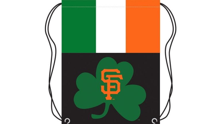 August 22, 2017 San Francisco Giants – Irish Drawstring Bag