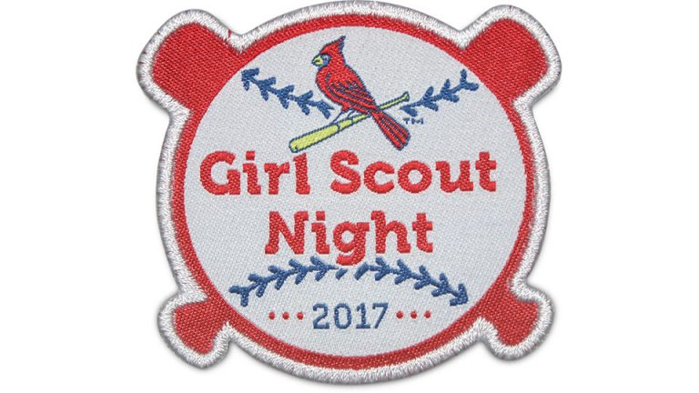 April 18, 2017 St Louis Cardinals – Girl Scout Patch