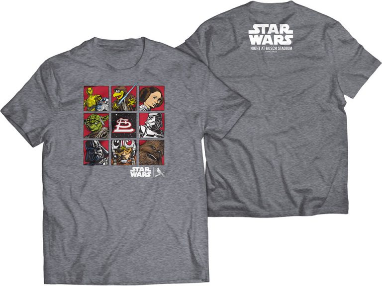 July 26, 2017 St Louis Cardinals – Star Wars T-Shirt