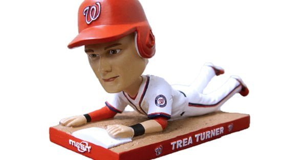 May 12, 2017 Washington Nationals – Trea Turner Bobblehead