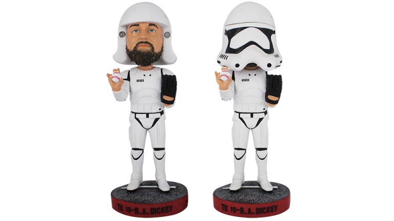 May 6, 2017 Atlanta Braves – R.A. Dickey Stormtrooper Bobblehead