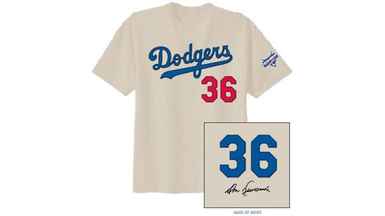 June 19, 2017 Los Angeles Dodgers – African-American Heritage Night Shirt