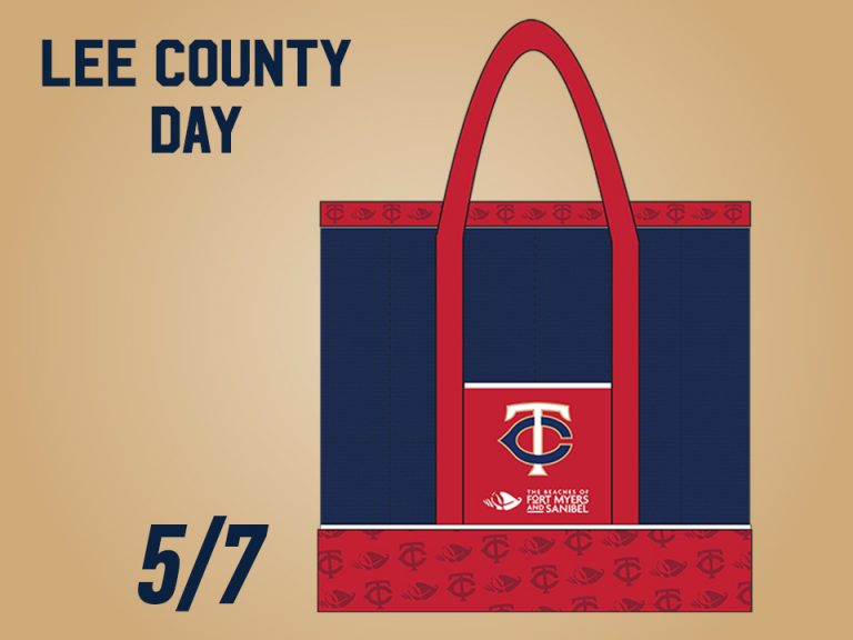 May 7, 2017 Minnesota Twins – Beach Tote