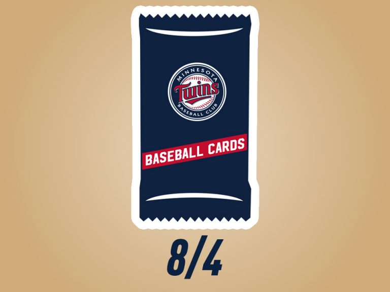 August 4, 2017 Minnesota Twins – Commemorative Trading Card Pack