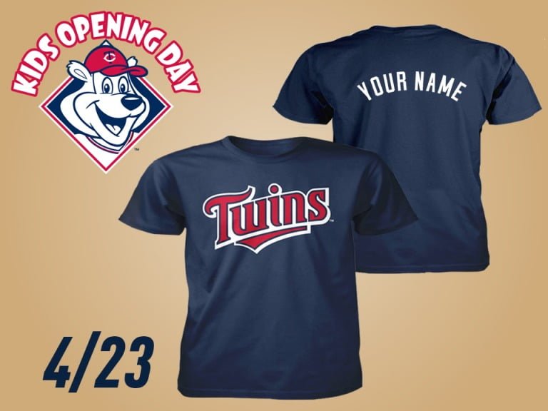 April 23, 2017 Minnesota Twins – Customizable Shirt