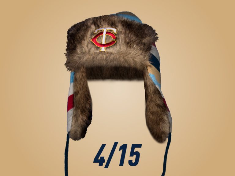 April 15, 2017 Minnesota Twins – Fur Trapper Hat