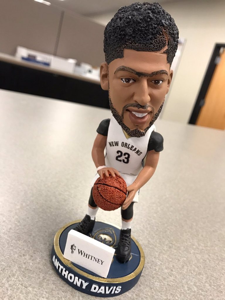 March 8, 2017 New Orleans Pelicans – Anthony Davis Bobblehead
