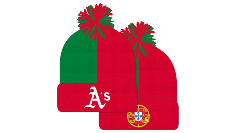 September 26, 2017 Oakland Athletics – Portuguese Heritage Beanie