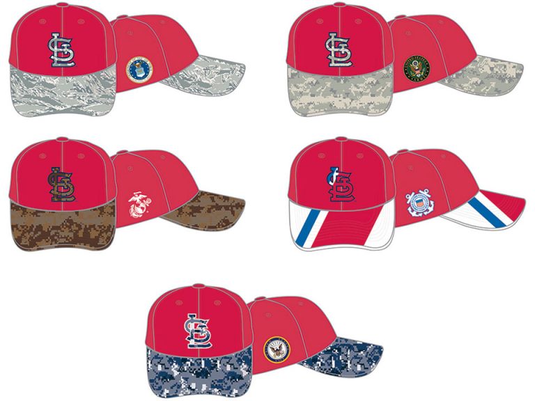 July 7, 2017 St Louis Cardinals – Military Cap