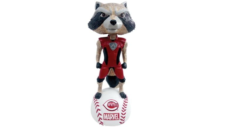 rocket raccoon bobblehead
