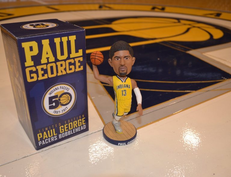 April 4, 2017 Indiana Pacers – Paul George Bobblehead