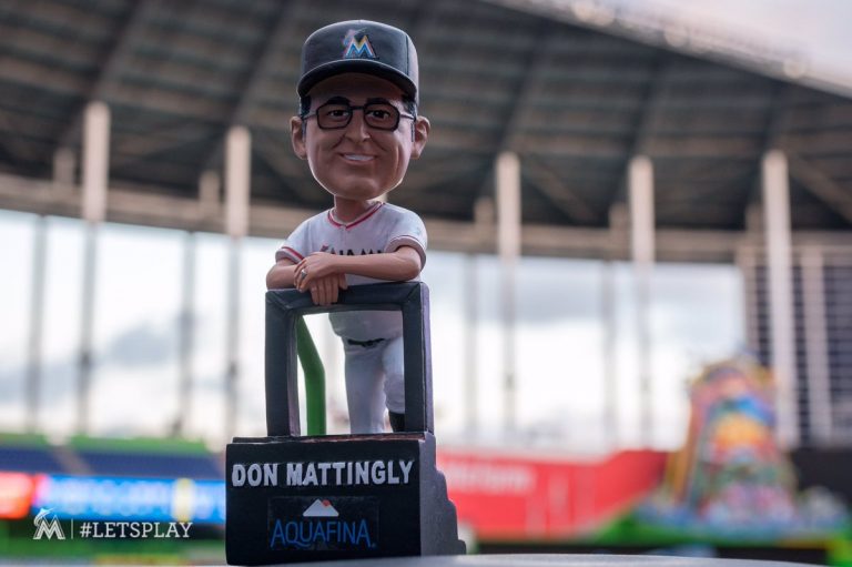 April 14, 2017 Miami Marlins – Don Mattingly Bobblehead