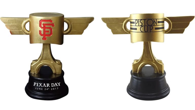 June 24, 2017 San Francisco Giants – Pixar Day Piston Statue