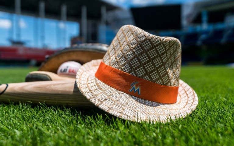 April 28, 2017 Miami Marlins – Fedora