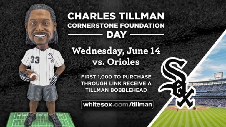 June 14, 2017 Chicago White Sox – Charles Tillman Bobblehead
