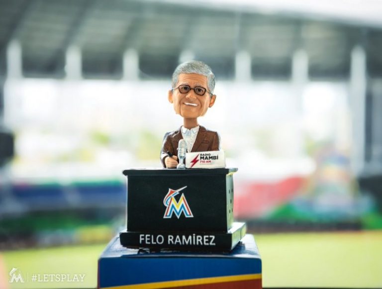 May 28, 2017 Miami Marlins – Felo Ramirez Bobblehead