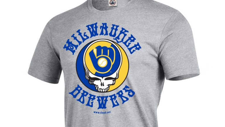 August 9, 2017 Milwaukee Brewers – Grateful Dead T-shirt