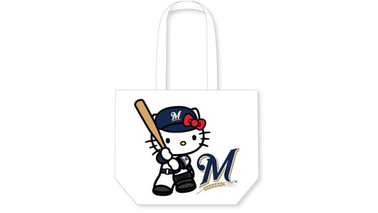 August 2, 2017 Milwaukee Brewers – Hello Kitty Tote