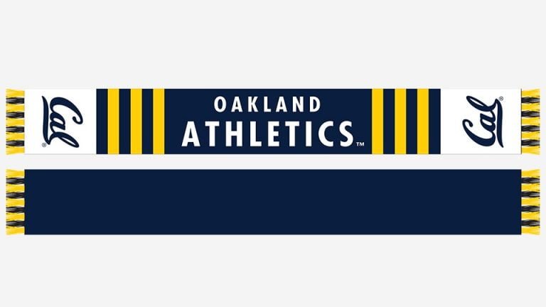 September 5, 2017 Oakland Athletics – Cal Night Scarf