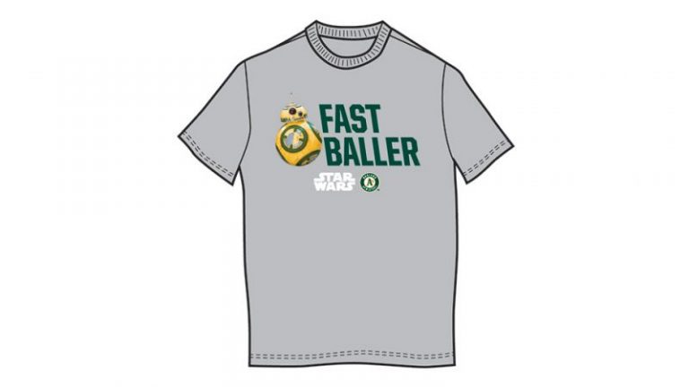 September 23, 2017 Oakland Athletics – Star Wars T-Shirt