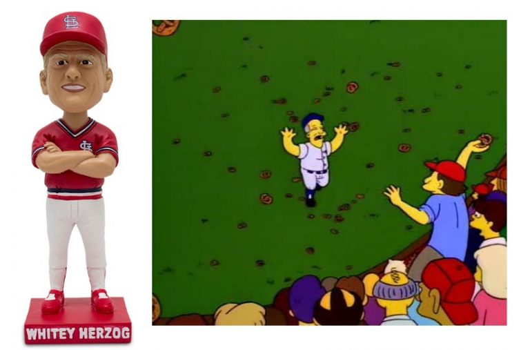 May 30, 2017 St Louis Cardinals – Whitey Herzog Mini Bobblehead