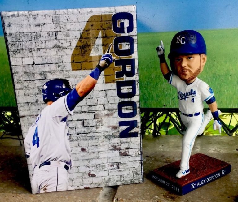 June 3, 2017 Kansas City Royals – Alex Gordon Bobblehead