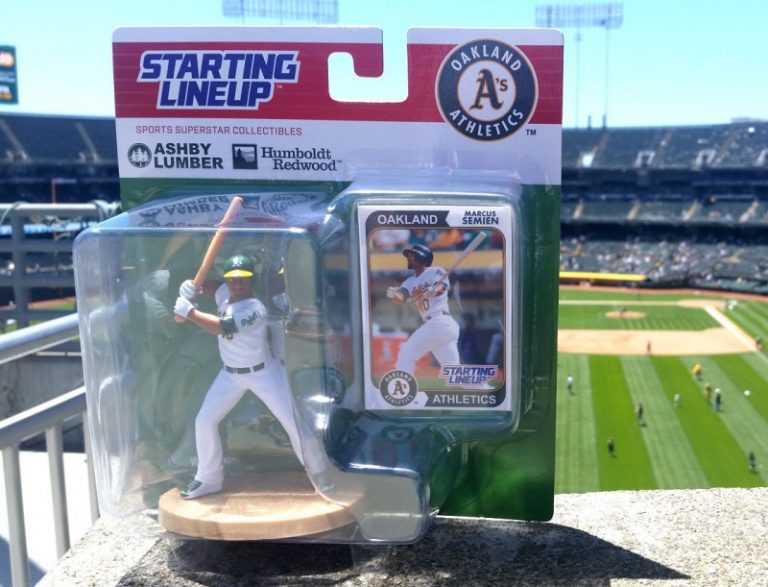 June 18, 2017 Oakland Athletics – Marcus Semien Starting Lineup Action Figure