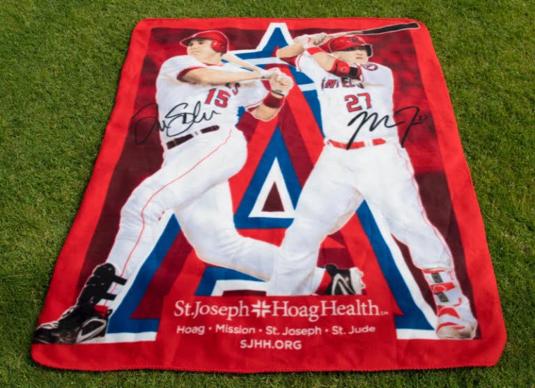 June 14, 2017 Los Angeles Angels – Rookie of the Year Blanket