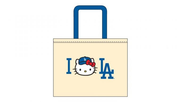 September 25, 2017 Los Angeles Dodgers – Hello Kitty Tote Bag