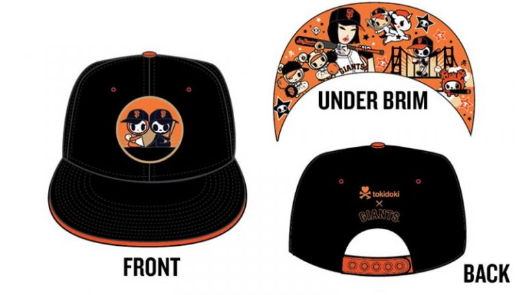 September 12, 2017 San Francisco Giants – tokidoki Hat