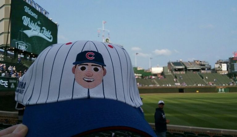 August 31, 2017 Chicago Cubs – Anthony Rizzo Emoji Cap